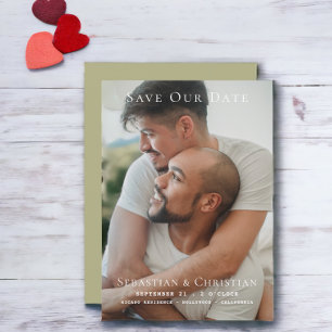 Photo Simple Enregistrer Le Mariage Date