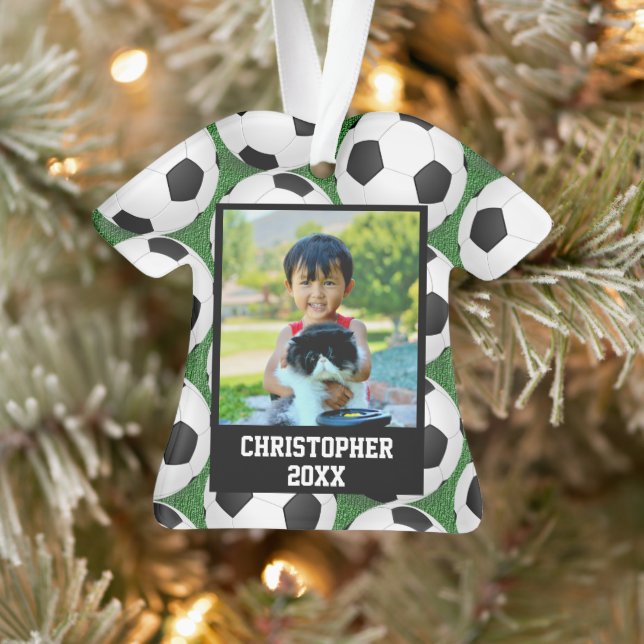 Photo Soccer Chemise de bal Nom/Team Kids (Arbre)