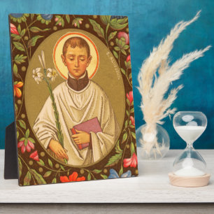 Photo St. Aloysius (PM 01) Plaque 2 de 8 po x 10 po avec