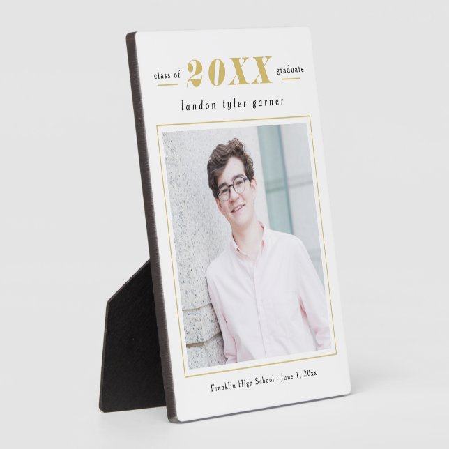 Photo Statistiques simples Plaque de graduation de coule (Côté)