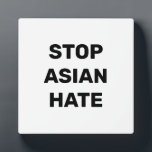 Photo Stop Asian Hate, panneau noir blanc Plaque<br><div class="desc">Stop Asian Hate,  noir blanc signe plaque Stop violence contre les Asiatiques,  Stop Covid 19 Corona virus crimes haineux,  AAPI Communauté</div>