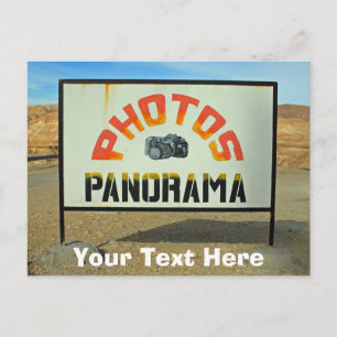 Photo-stop tunisien carte postale personnalisable