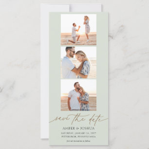 Photo Strip Photo Booth Wedding Enregistrer la dat