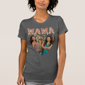 Photo sur mesure Mama T-Shirt Mère's Day Cadeau