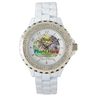 Photo sur mesure montre féminine