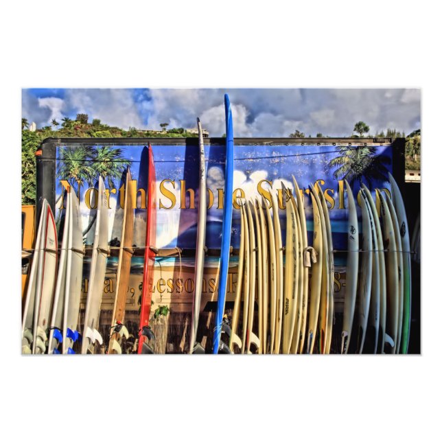 Photo Surf North Shore Impression de magasin (Devant)