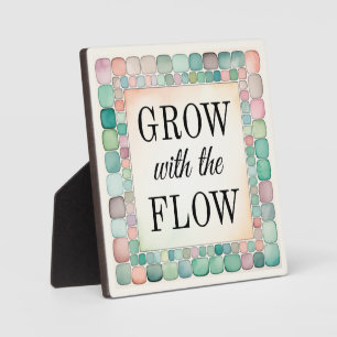 Photo Tabletop Plaque grandit avec l'art Inspiration de 