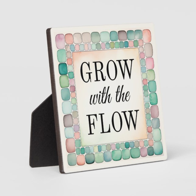 Photo Tabletop Plaque grandit avec l'art Inspiration de  (Recto)