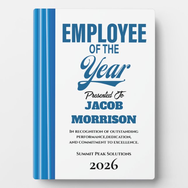 Photo Tabletop Plaque with Easel (Devant)