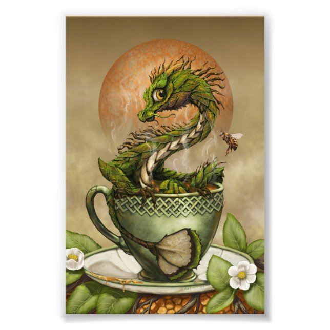 Photo Tea Dragon 4x6 Impression (Devant)