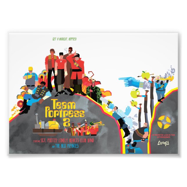 Photo Team Forteresse Sargeant Pootis petite impression  (Devant)