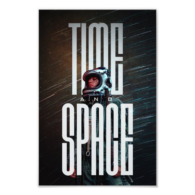 Photo Temps et Espace – Impression 8×10” (Devant)