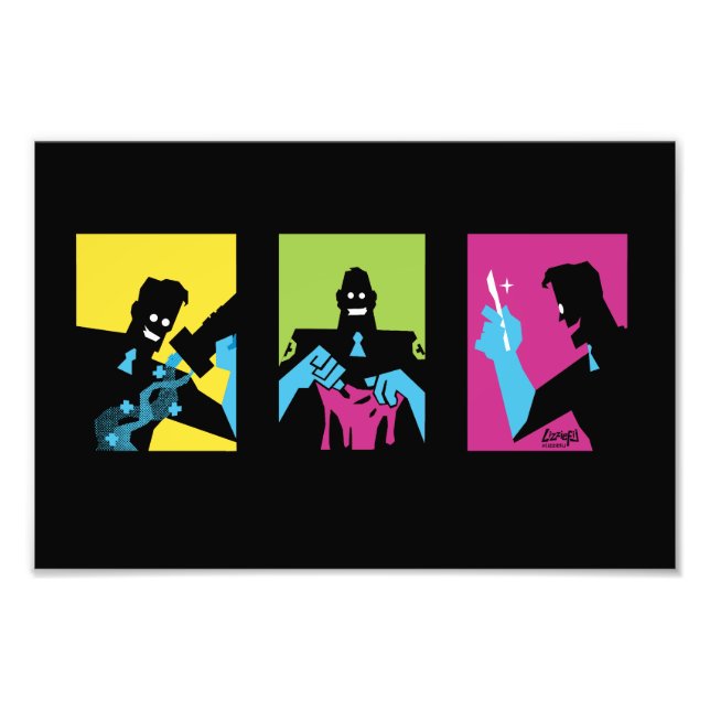 Photo TF2 impression d'art de triptyque médical BLU (Devant)