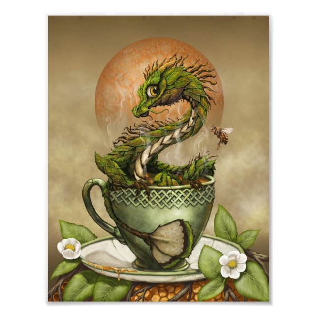 Photo Thé Dragon 8,5 x 11 Impression (Devant)