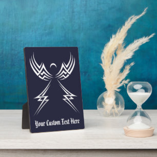 Photo Tribal Angel custom color plaque