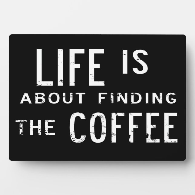 Photo Trouvez la plaque de café (Devant)