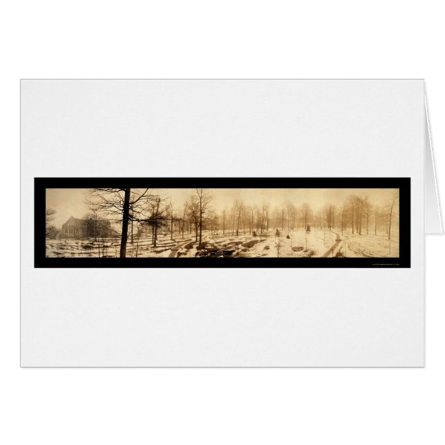 Photo Univ de neige Indiana 1909 (Devant horizontal)