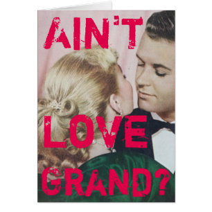 Photo Vintage de Retro "Ain't Love Grand?"