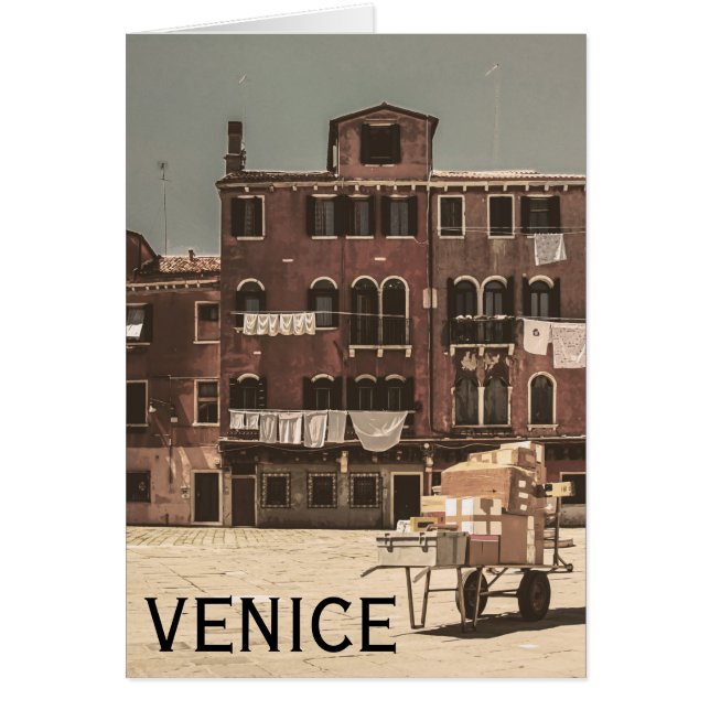 photo vintage de Venise (Devant)