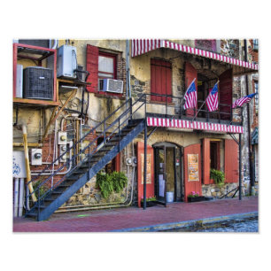 Photo vintage de voyage de la Géorgie de la savan