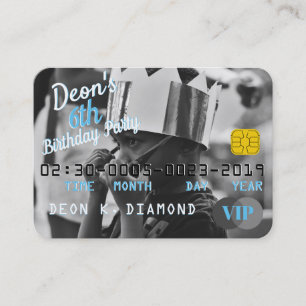 Photo VIP Anniversaire Demande de carte de crédit