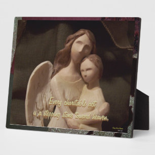Photo Virtues Angel Plaque
