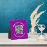 Photo Votre QR Code Scan Info Texte et couleurs Plaque C<br><div class="desc">Police et couleurs personnalisées - Votre code QR et votre texte personnalisé Professionnel Nom professionnel Site Web Promotionnel Fournitures / Cadeau de l'entreprise - Ajouter votre code QR - Image ou logo / Nom - Entreprise / Site Web ou E-mail ou téléphone - Coordonnées / Adresse ou Supprimer - Redimensionner...</div>