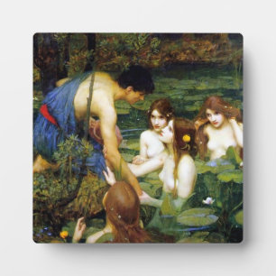 Photo Waterhouse Hylas and the Nymphs Plaque