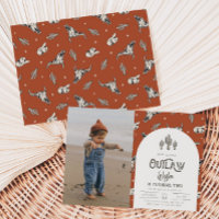 Photo Wild West Invitation Anniversaire | Cowboy