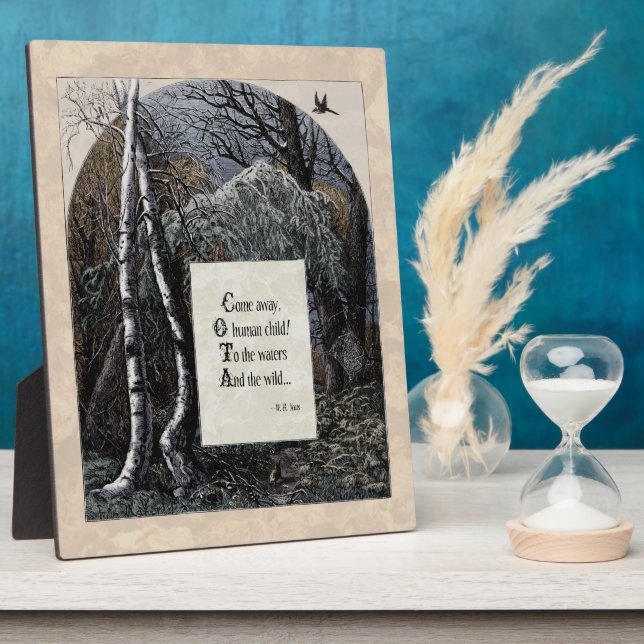 Photo Yeats "L'Enfant Volé" Plaque Victorienne 8x10 Art (Côté)