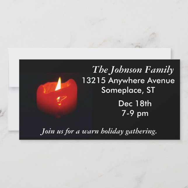 Photocard - rassemblement de vacances chaleureux (Devant)