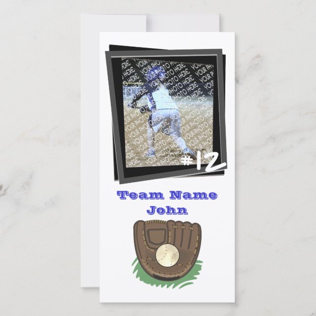 Photocarte de baseball (Devant)