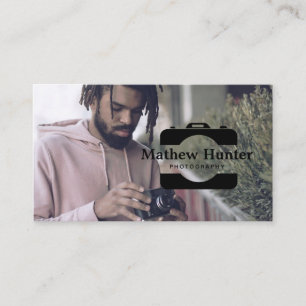 Photographe Caméra Carte de visite photo personna