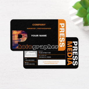 Photographe Carte de visite
