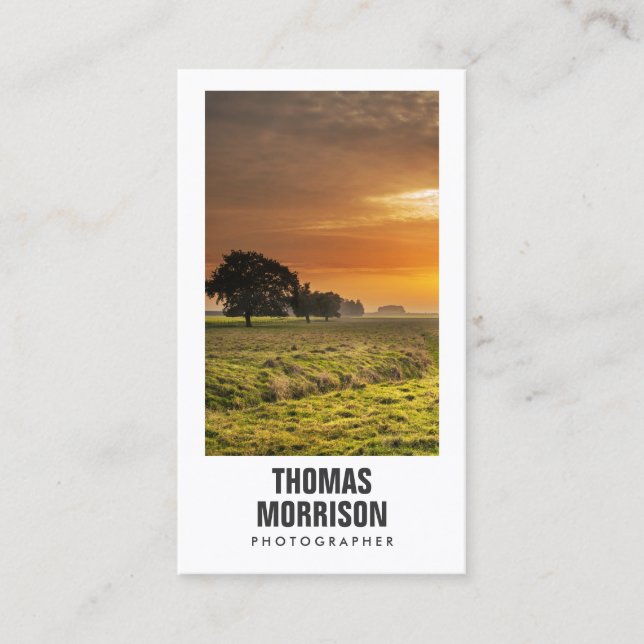 Photographe Carte de visite de photographie person (Devant)