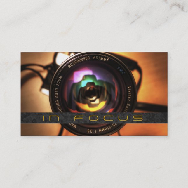 Photographe, Carte de visite photographique (Devant)