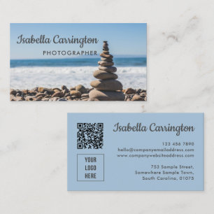 Photographe Logo Photo QR Code Carte de visite