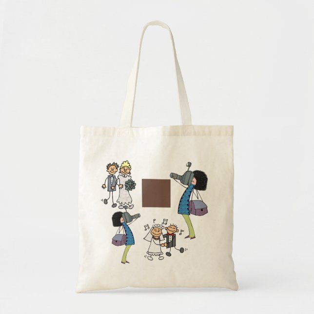 Photographe Mariage - Groom de mariée - Sac fourre (Devant)