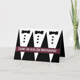 Photographe Merci - Trois Tuxedos