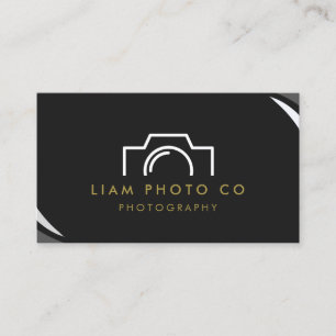 Photographe minimaliste Carte de visite