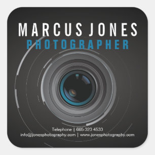 Photographe professionnel Camera Lens Stickers