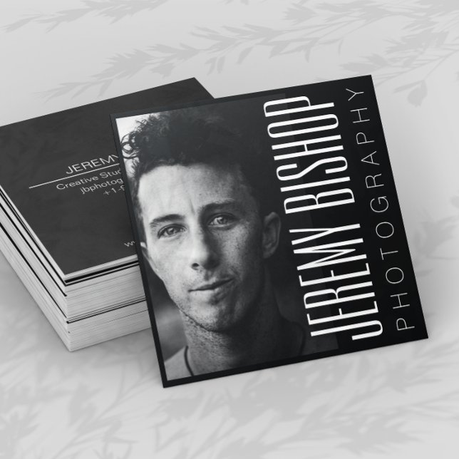 Photographe professionnel Carré Carte de visite (Créateur téléchargé)