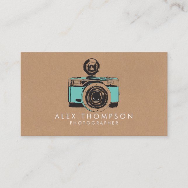 Photographe vintage Cartes de visite (Devant)