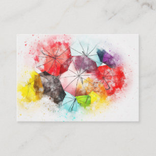 Photographes Decoraters de parapluie de carte de