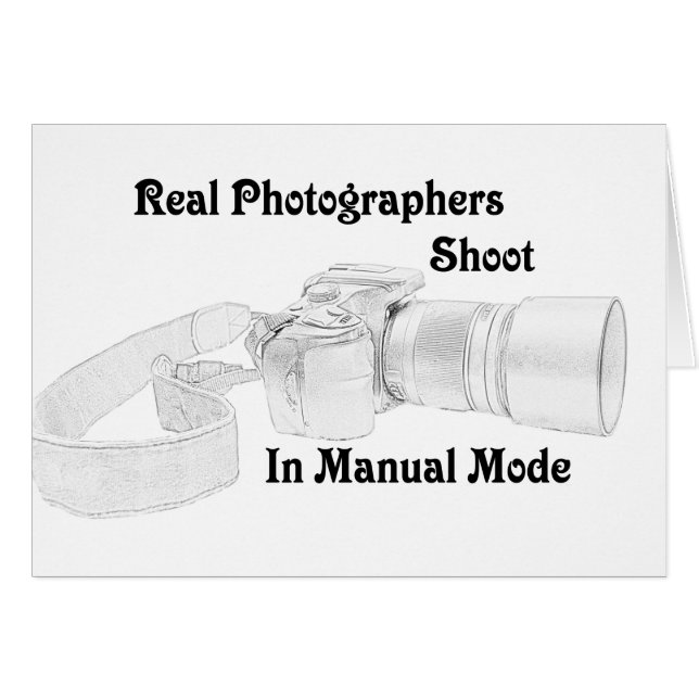 Photographes réels (Devant Horizontal)