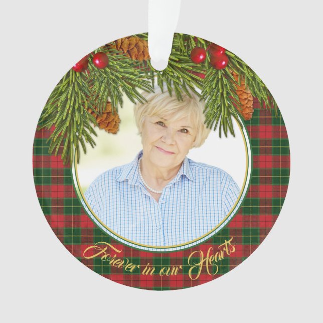 Photographie Acrylique de Noël du Mémorial de la P (devant)