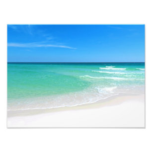 Photographie blanche de plage