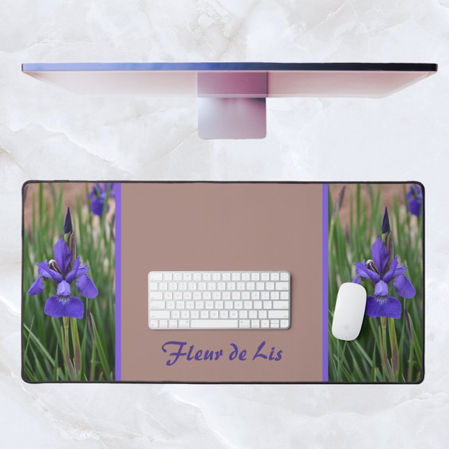 Photographie botanique florale d'Iris violet (Créateur téléchargé)