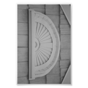 Photographie D1 4x6 noir et blanc de lettre