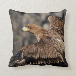 Photographie de coussin de faune d'Eagle